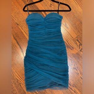 LAVISH ALICE Ruched Strapless Dress